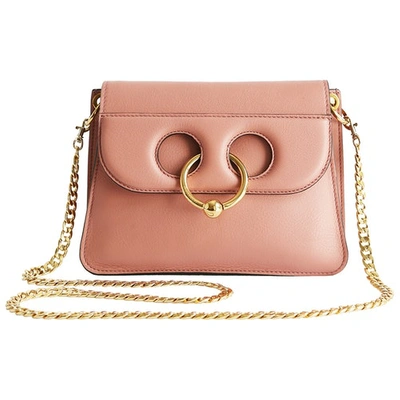 Pre-owned Jw Anderson Pierce Leather Handbag In Pink