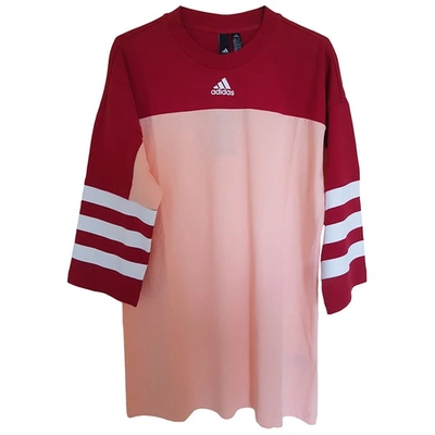 Pre-owned Adidas Originals Pink Cotton Top