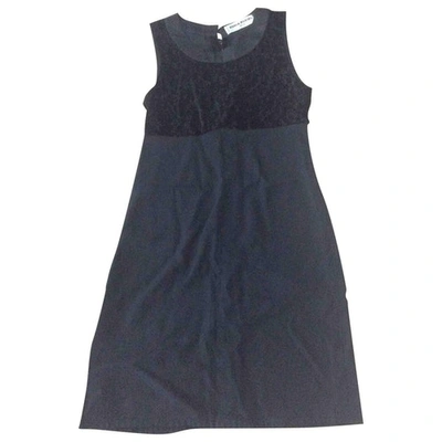 Pre-owned Sonia Rykiel Black Silk Dress