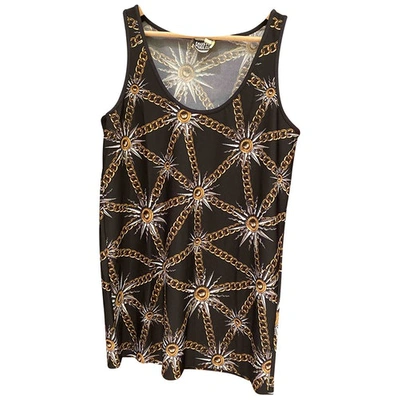 Pre-owned Fausto Puglisi Mini Dress In Black