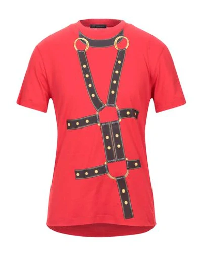 Versace T-shirts In Red