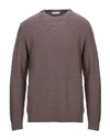 Paolo Pecora Sweaters In Khaki