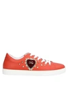 Dolce & Gabbana Sneakers In Rust