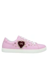 Dolce & Gabbana Sneakers In Pink