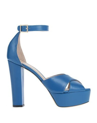 Aldo Castagna Sandals In Blue