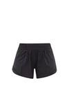 Lululemon Hotty Hot Low-rise Lined Shorts 4" In Black