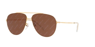 Balenciaga Unisex Sunglass Bb0013s In Brown