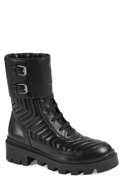 gucci matelasse boots