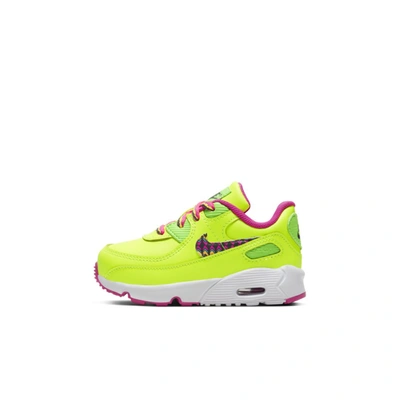 Nike Air Max 90 Ltr Baby/toddler Shoe (volt) - Clearance Sale In Volt,fire  Pink,green Strike,multi-color | ModeSens