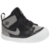 Jordan 1 Baby Crib Bootie (black) - Clearance Sale In Black,white,medium Grey