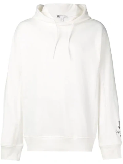 Y-3 Sweatshirt In White Cotton
