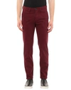 Re-hash Casual Pants In Maroon