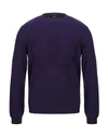 Roberto Cavalli Sweater In Purple