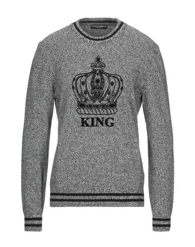 Dolce & Gabbana Sweaters In Black