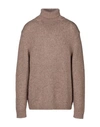 Massimo Alba Turtleneck In Camel