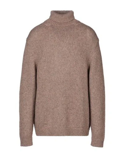 Massimo Alba Turtleneck In Camel