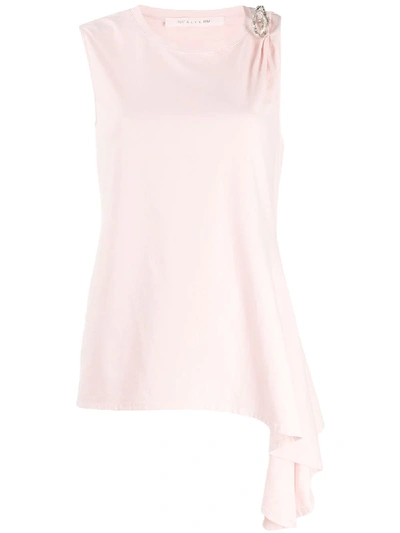 Alyx Sleeveless Top With Metal Detail In Pink