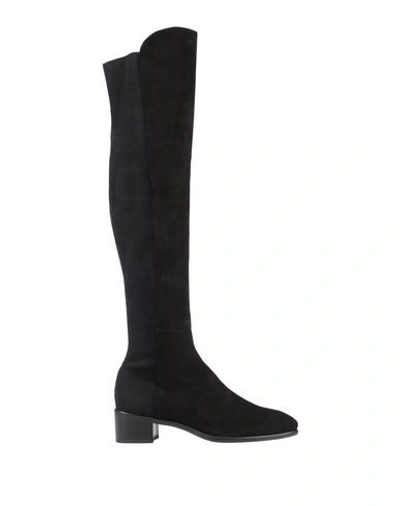 Stuart Weitzman Knee Boots In Black