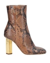 Dsquared2 Ankle Boots In Brown