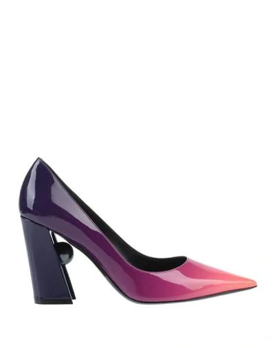 Nicholas Kirkwood Pumps In Mauve