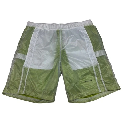 Pre-owned Dkny Multicolour Polyester Shorts