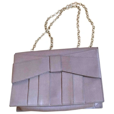 Pre-owned Zac Posen Beige Leather Handbag