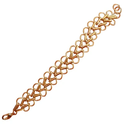 Pre-owned Brooks Brothers Gold Metal Bracelet