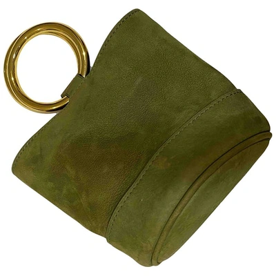 Pre-owned Simon Miller Small Bonsai Handbag In Green