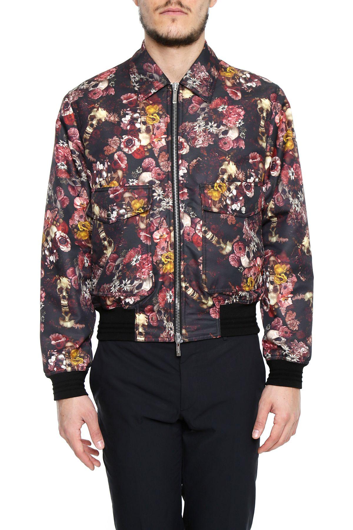 Dior Printed Bomber Jacket In Multicoloregiallo | ModeSens