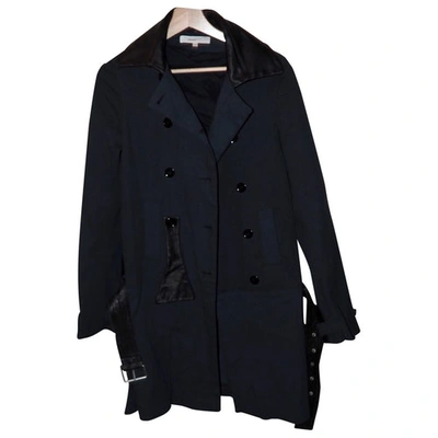 Pre-owned Vanessa Bruno Trench Coat In Anthracite