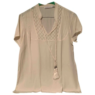Pre-owned See By Chloé Silk Blouse In Beige