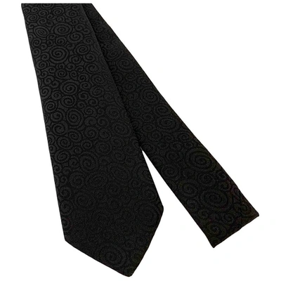Pre-owned Dolce & Gabbana Tie In Black