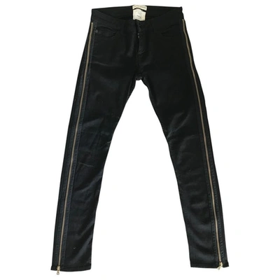 Pre-owned Each X Other Each X Slim Trousers In Black
