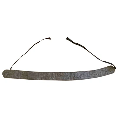 Pre-owned Maison Margiela Belt In Grey