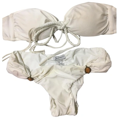 Pre-owned Lenny Niemeyer Two-piece Swimsuit In White