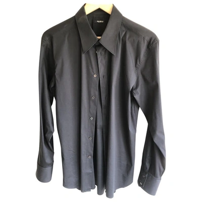 Pre-owned Miu Miu Shirt In Black