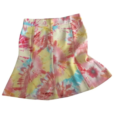 Pre-owned Moschino Cheap And Chic Mid-length Skirt In Multicolour