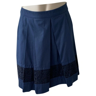Pre-owned Philosophy Di Alberta Ferretti Mid-length Skirt In Blue