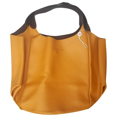Pre-owned Cruciani Leather Handbag