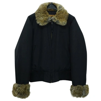 Pre-owned Woolrich Charcoal Cotton Coat