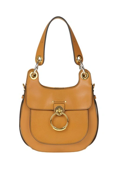 Chloé Tess Hobo Bag In Light Brown