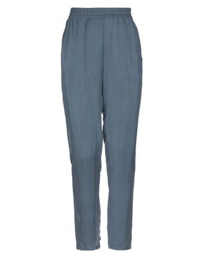 American Vintage Casual Pants In Slate Blue