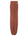 Rick Owens Maxi Skirts In Brown
