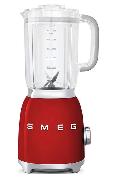 Smeg '50s Retro Style Blender In Red