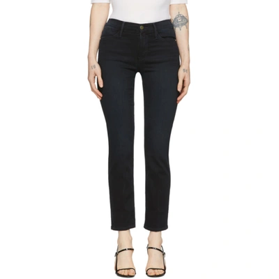 Frame Le High Straight-leg Cropped Jeans In Keen