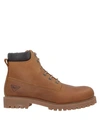 Docksteps Ankle Boots In Camel