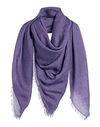 Gucci Square Scarf In Purple