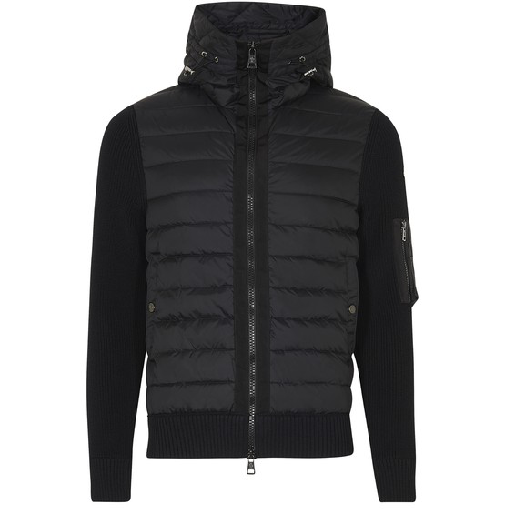 Moncler Double Fabric Jacket In Black | ModeSens