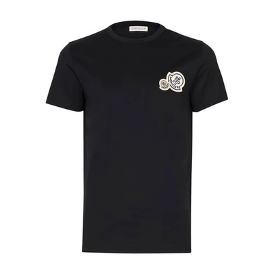 Moncler Short Sleeved T-shirt In Black