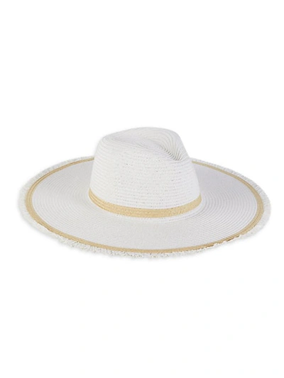 Hat Attack Two-tone Sun Hat In White